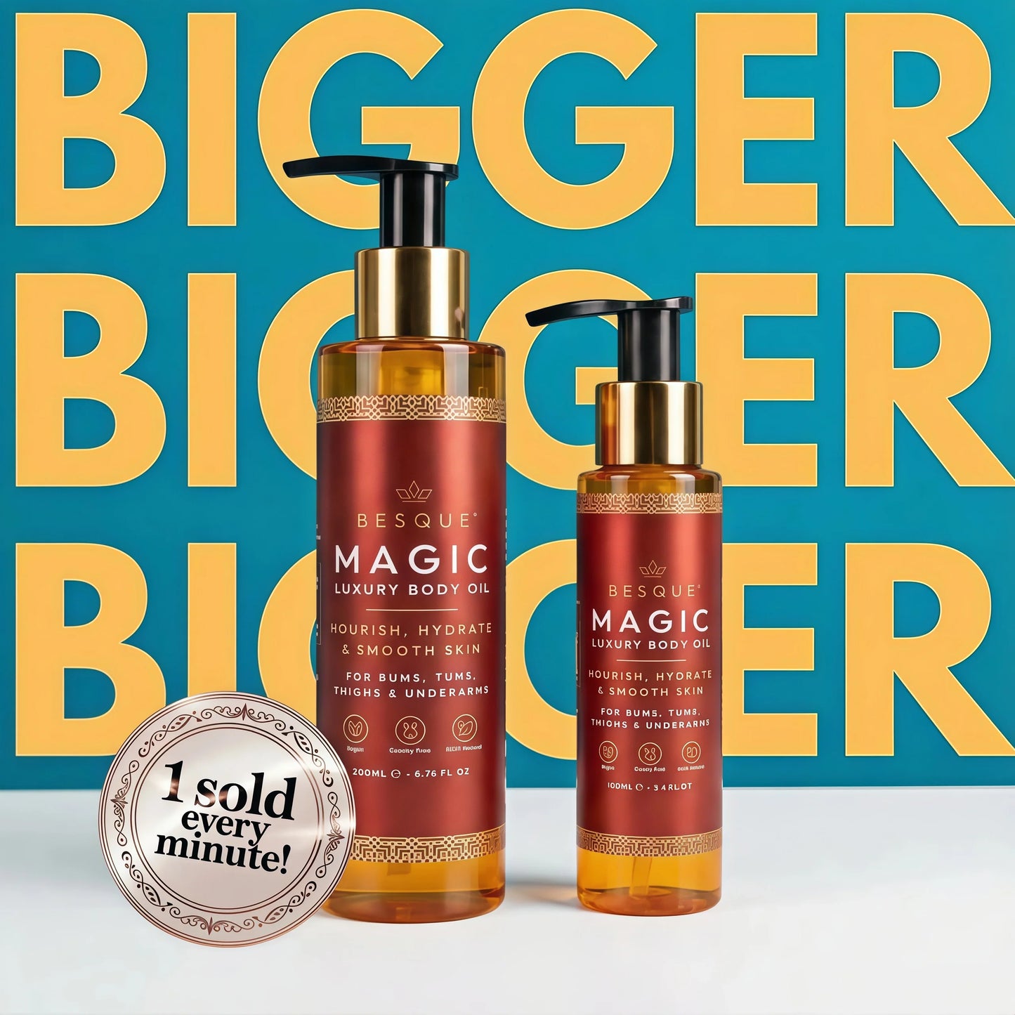 Besque® Magic Body Oil XL - 200ml